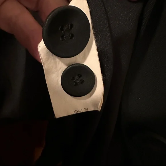 Helmut Lang Classic Blazer with Ruched Sleeves size 2 - Picture 6 of 7